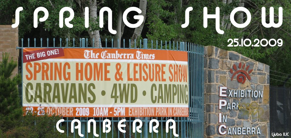 Spring Show Canberra Australia - 25 October 2009