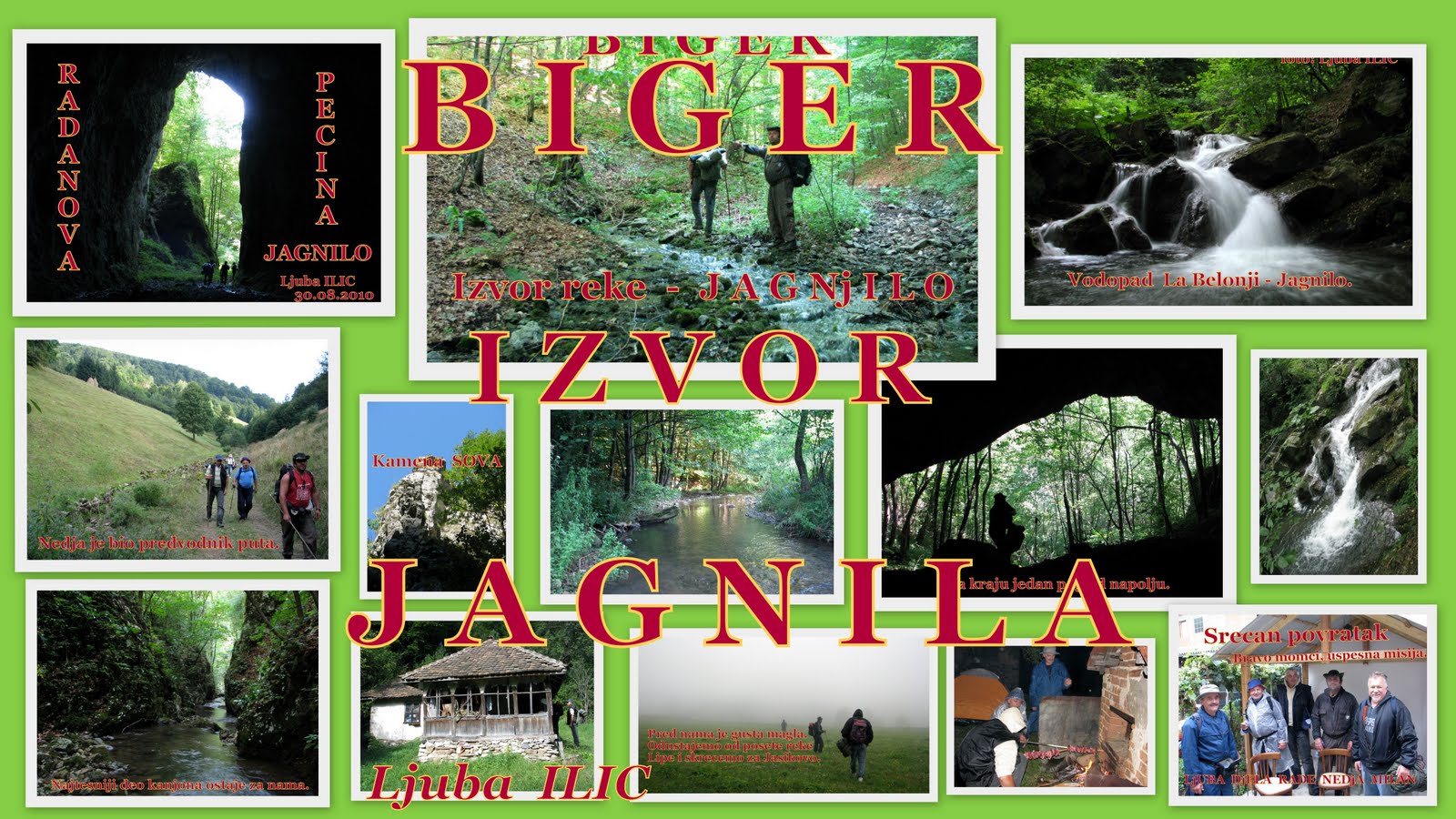River Jangnjilo Springs - Biger Izvor Reke Jagnjila