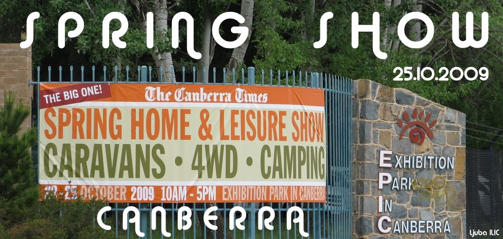 Spring Show Canberra Australia - 25 October 2009 cover image